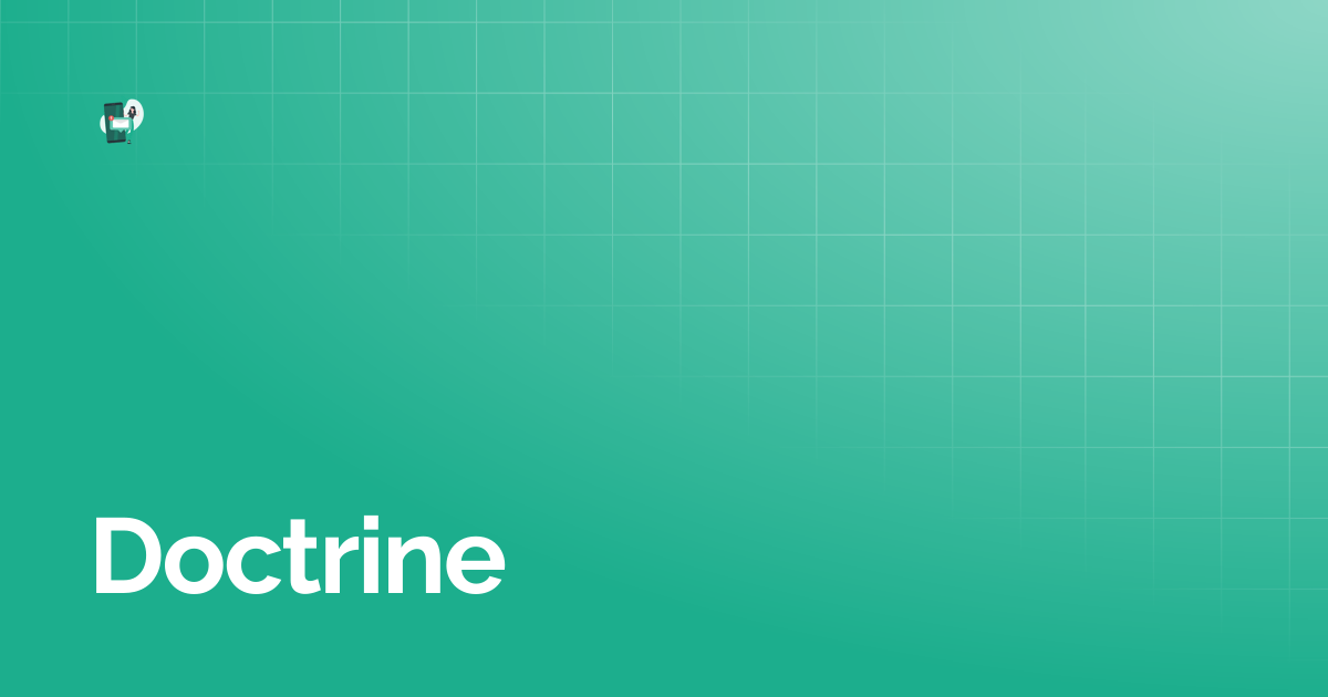 Doctrine | Web-Push